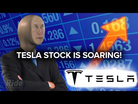 TESLA stock is SOARING! Will it stay there? | Ride News Now