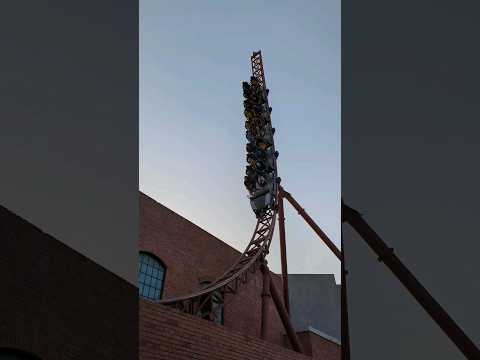 The Hunger Games Roller Coaster | Capitol Bullet Train  @Motiongatedubai  #rollercoaster #achterbahn