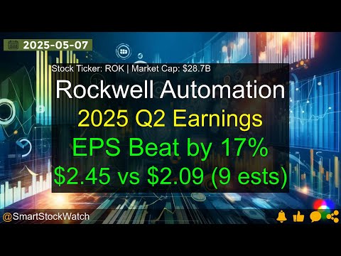 Rockwell Automation (ROK|$28.7B) - 2025 Q2 Earnings Analysis
