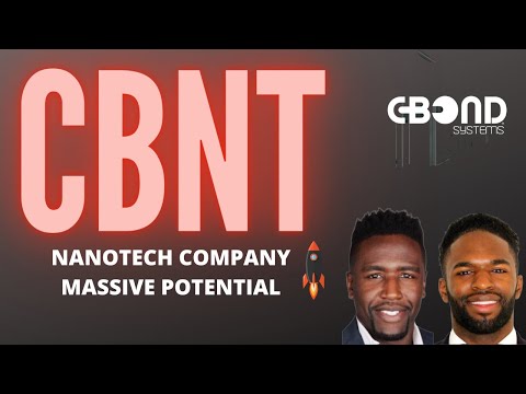 C-BOND SYSTEMS (CBNT) STOCK 🔥 | NANOTECH PENNY STOCK 🚀