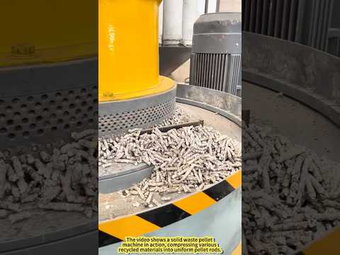 Turning Trash into Treasure: The Power of a Pellet Machine.