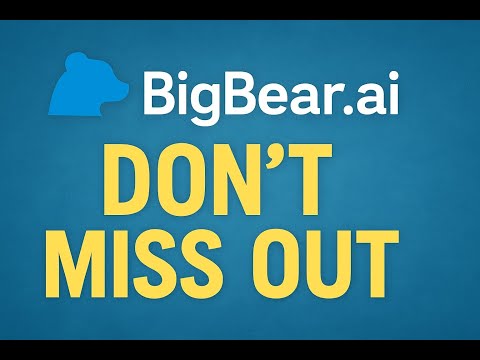 Why BigBear.AI Could Be the Next Big Thing!