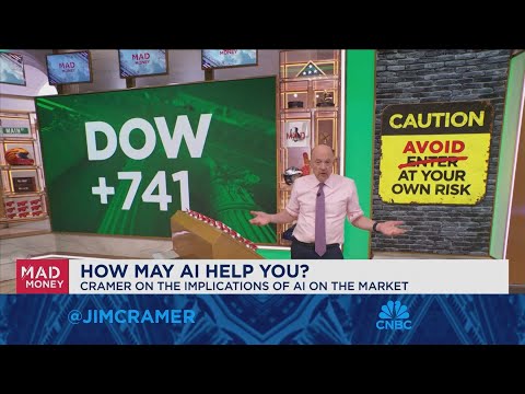 You can&#039;t afford to get sick of AI, says Jim Cramer