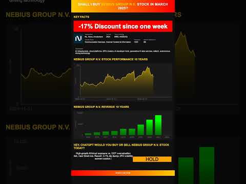 Hey, ChatGPT would you buy or sell Nebius Group N.V. stock today? [March 2025]