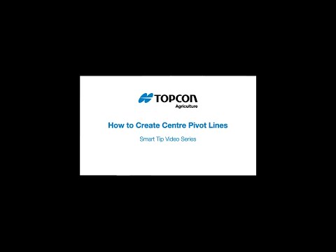 How to Create Centre Pivot Lines
