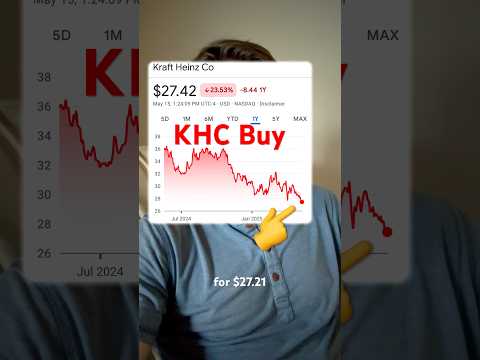 KHC Stock: Investing in Kraft Heinz May 2025 #stocks #dividendstocks #investing