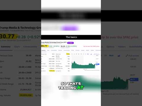 The Truth Behind Trump Media&#039;s $30 Stock Surge!