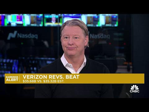 Verizon CEO Hans Vestberg on Q4 results: Expecting 2-3.5% growth on the bottom line