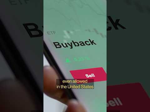 Why do we now have legal stock buybacks? #shorts #stocks #wallstreetweek #markets