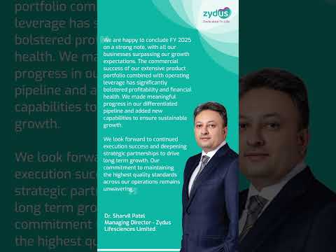Q4 FY25 Highlights | Leap for Life | Zydus Group