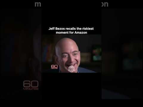 Jeff Bezos recalls the riskiest moment for Amazon!