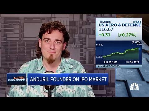 Right now we&#039;re not close to any kind of IPO, says Anduril Founder Palmer Luckey