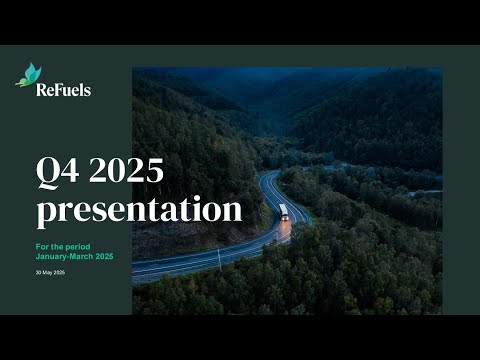 REFUELS N.V - Q4 2025 Earnings and hosts a Q&amp;A- A first quarter of profitability