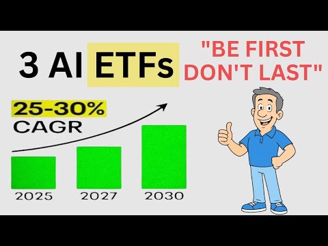 3 AI ETFs That Could Explode Soon! &quot;The AI Gold Rush&quot;