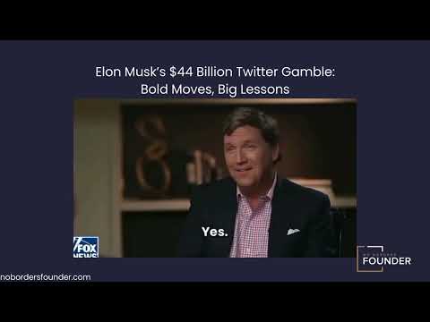 Elon Musk’s $44 Billion Twitter Gamble Bold Moves, Big Lessons