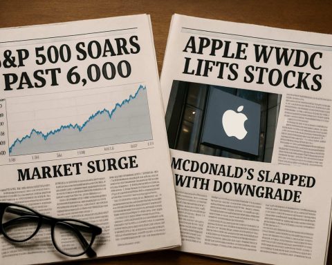 S&P 500 Surges Back Above 6,000: Apple’s WWDC Sparks Market Rally While McDonald’s Faces Downgrade Shocker S&P 500 Surges Back Above 6,000: Apple’s WWDC Sparks Market Rally While McDonald’s Faces Downgrade Shocker